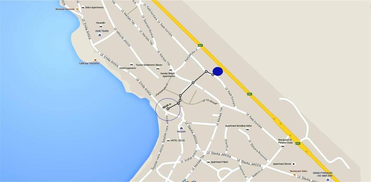 Apartments Adriatic 3 Селце Екстер'єр фото